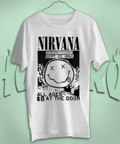 Nirvana Grunge Vintage Rock Tour T Shirt