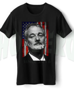 Bill Murray American Flag T Shirt