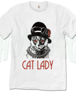 Cat Lady Funny Kitten T Shirt
