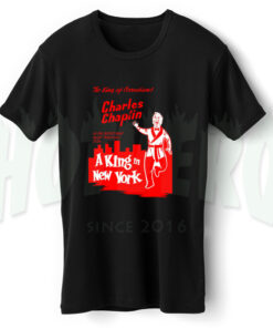 Charles Chaplin New York King T Shirt