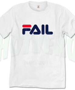 Fail Fila Symbol Inspired T Shirt
