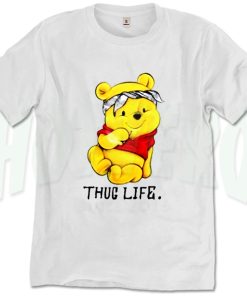 Funny Winnie The Pooh Thug Life T Shirt