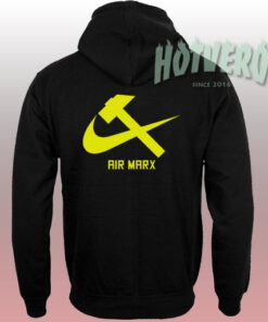 Cheap Air Karl Marx Urban Streetwear Hoodie