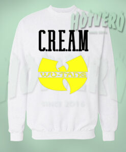 Cream Wu Tang Hip Hop Legend Sweatshirt