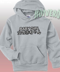 Get Cheap Baby Girl Japanese Hoodie Urban Clothing