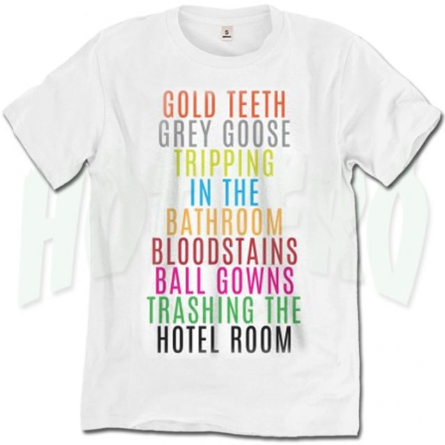 Gold Teeth Grey Goose Lorde Quote T Shirt HotVero