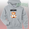 Moschino Bear Hoodie Street Fashion