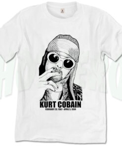 Nirvana Kurt Cobain Born Until Death Vintage T Shirt