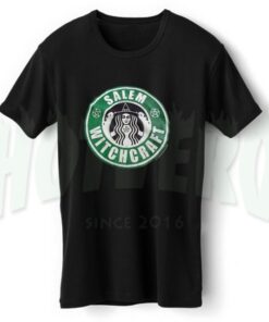 Salem Witch craft Funny Starbucks T Shirt
