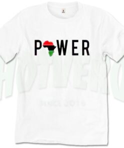 African Girl Power Cute T Shirt For Women