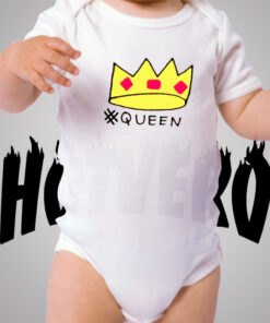 Be Queen Cute Baby Onesie