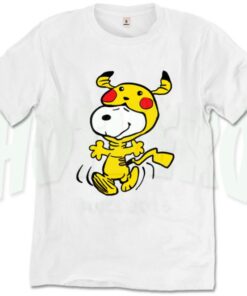 Funny Snoopy Pikachu Hallowen T Shirt