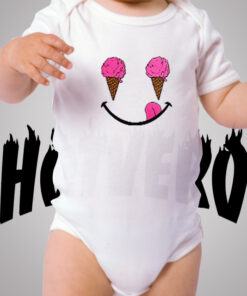 Ice Cream Smile Cute Baby Onesies