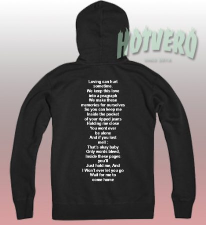 Loving in Memory Quote Unisex Hoodie