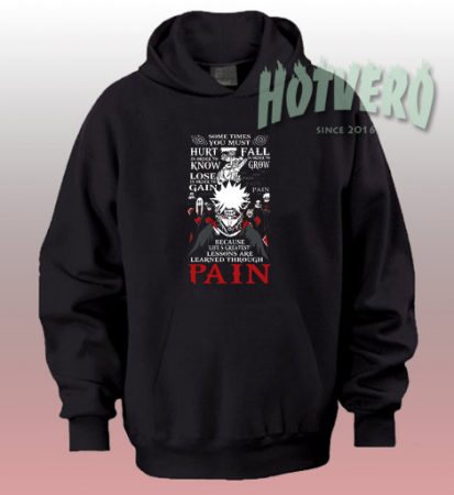Naruto Pain Quote Unisex Custom Hoodie