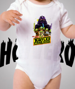 Ninja Turtles Star Wars Parody Cute Baby Onesies