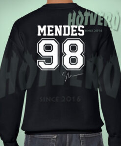 Shawn Mendes 98 Sign Back Sweatshirt