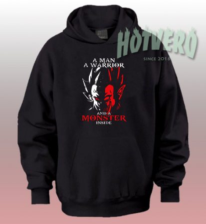 Vegeta Is Man and Monster Inside Custom Hoodie