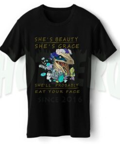 Shes Beauty Shes Grace Dinosaur T shirt