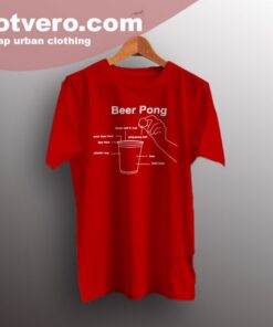 Cheap Beer Pong Instructions Classic T Shirt Design