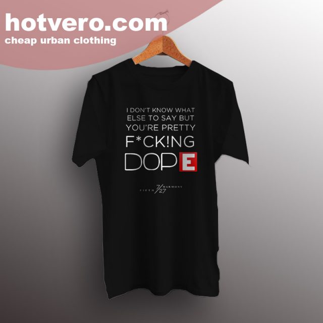 Cool Fifth Harmony Lyric T Shirt Design