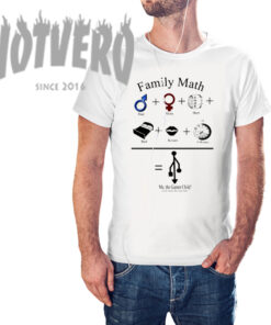 Cool Family Math Game T Shirt