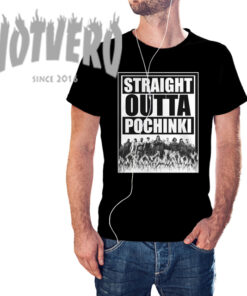 Straight Outta Pochinki PUBG Gaming T Shirt