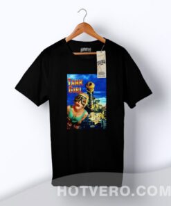 Jurassic Park Tank Girl Vintage Movie T Shirt