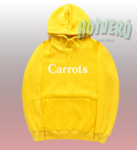 Funny Carrots Wordmark Unisex Pullover Hoodie