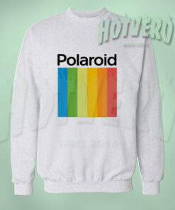 polaroid camera sweatshirt