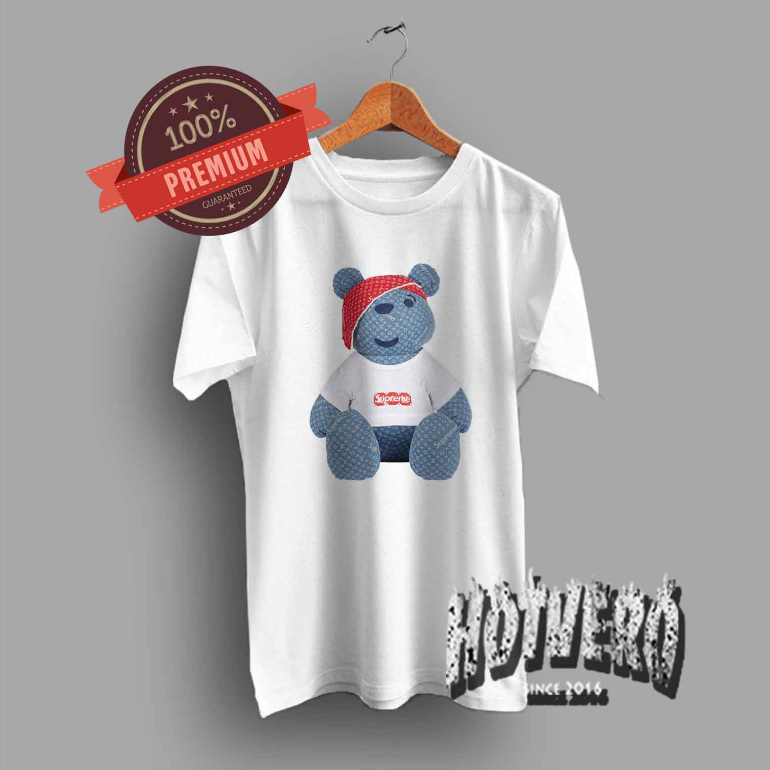 Cheap Supreme Pudsey Bear Urban T Shirt Collaboration - HotVero Com