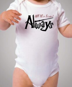 All This Time Always Harry Potter Baby Onesie