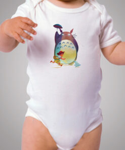 Bodysuit Totoro Go To School Baby Onesie