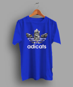 Cheap Cat Adicat Adidas Inspired T Shirt