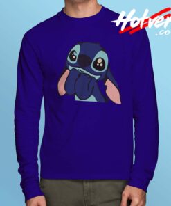Cheap Funny Lilo Stitch Disney Long Sleeve Shirt
