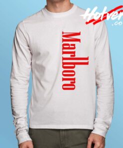 Classic Marlboro Cigarette Long Sleeve Shirt