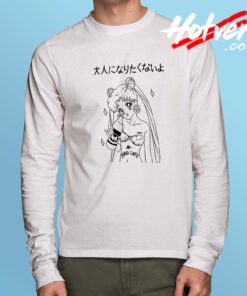 Cute Sailormoon Japanese Kawai Long Sleeve Shirt