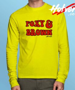 Foxy Brown Vintage Long Sleeve Shirt
