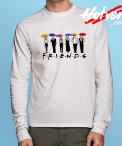 Friends TV Show Umbrella Long Sleeve Shirt