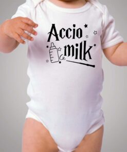 Harry Potter Accio Milk Baby Onesie Bodysuit
