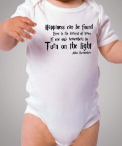 Harry Potter Albus Dumbledore Quote Baby Onesie