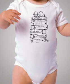 Harry Potter Book Lovers Baby Onesie Bodysuit