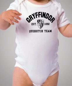Harry Potter Gryffindor Quidditch Team Baby Onesie