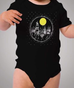 Harry Potter Hogwarts Candle Castle Baby Onesie