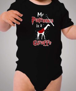My Patronus Is A Giraffe Harry Potter Baby Onesie
