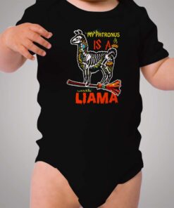 My Patronus Is A Llama Harry Potter Baby Onesie