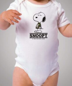 Snoopy Bape Camo Baby Onesie Bodysuit