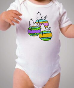 Snoopy Happy Easter Day Baby Onesie Bodysuit