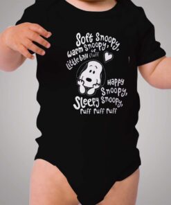 Soft Snoopy Warm Snoopy Baby Onesie Bodysuit
