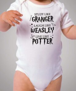 Study Like Granger Live Like Harry Potter Baby Onesie Bodysuit